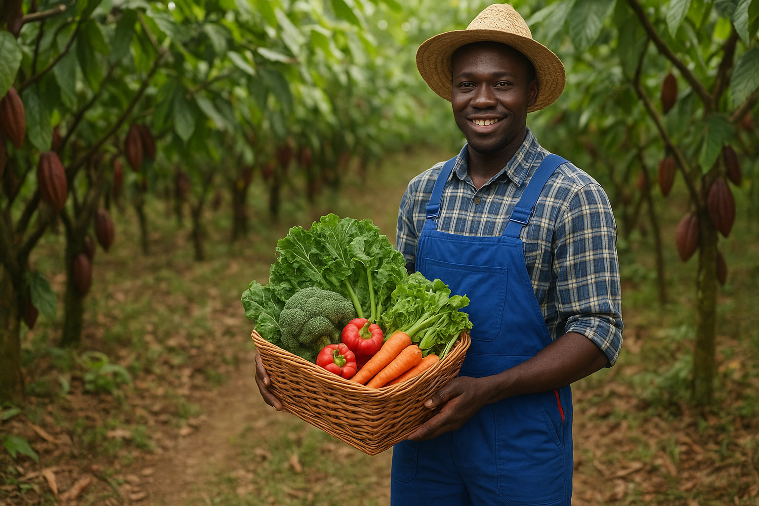 Plantations de cacao